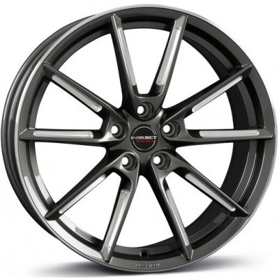 Borbet LX 8x19 5x112 ET50 graphite spoke rim polished – Hledejceny.cz