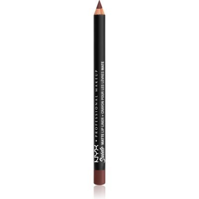 NYX Professional Makeup Suede Matte Lip Liner matná tužka na rty 55 Cold Brew 1 g – Zboží Dáma