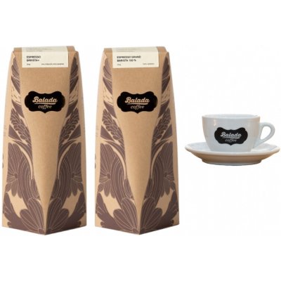 Balada Coffee set zrnková 2 x 250 g – Hledejceny.cz