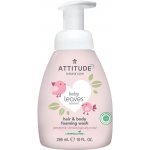 Attitude Baby leaves Dětská mycí pěna 2 v 1 bez vůně 295 ml – Zbozi.Blesk.cz