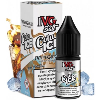 IVG E-Liquids Salt Cola Ice 10 ml 20 mg – Sleviste.cz