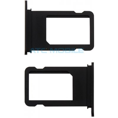 Držák SIM (SIM Tray) iPhone 7 Plus černý, originální – Sleviste.cz