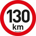 Samolepka omezení rychlosti 130km/h (20 cm) – Sleviste.cz