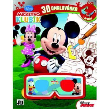 Mickeyho klubík Omalovánky 3D Jiri Models