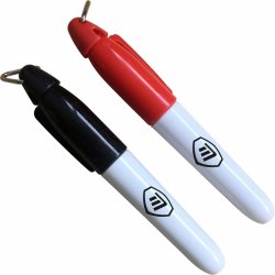 Masters Golf Waterproof Ball Marker Pens In Eco Bag 2 ks