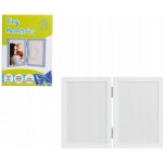 Licofun Otisk ručičky nebo nožičky dřevěný rám Růžová barva písku – Hledejceny.cz