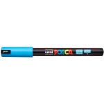 Uni Posca PC-1MR 0,7 mm světle modrá ultra tenký hrot – Zboží Živě