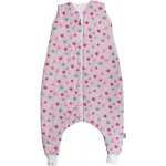 KAARSGAREN Letní spací pytel s nožičkami bambus šedý s puntíky – Sleviste.cz