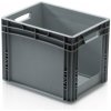 Úložný box TBA Plastová Euro přepravka 400x300x320 mm s vkladovým otvorem