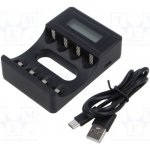 QOLTEC 50654 mikroprocesorová Ni-Cd Ni-MH AA AAA R03 R6 – Zboží Živě