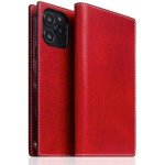 Pouzdro SLG Design D7 Italian Wax Leather iPhone 14 Pro Max - Red – Sleviste.cz