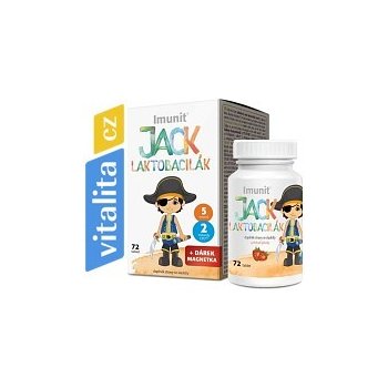 Imunit Laktobacily Jack Lactobacilák 72 tablet