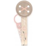 Suavinex klip na dudlík se stuhou Wild & Free růžová – Zboží Dáma