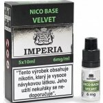 Boudoir Samadhi s.r.o. IMPERIA Nikotinová báze Velvet PG20/VG80 6mg 5x10ml – Zboží Dáma