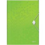 LEITZ WOW A4 Spisové desky s gumou zelená – Zboží Živě
