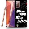 Pouzdro a kryt na mobilní telefon Samsung Picasee silikonový průhledný obal Samsung Galaxy Note 20 FK Viktoria Žižkov A