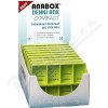 Lékovky Anabox Dávkovač na léky - zelený denní box COMPACT