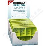 Anabox Dávkovač na léky - zelený denní box COMPACT – Zbozi.Blesk.cz