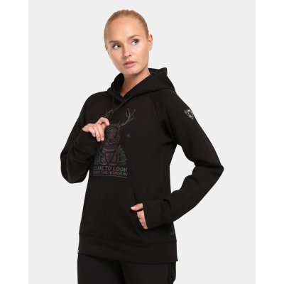 Kilpi mikina LTD Bellatrix-W BLK – Zboží Dáma