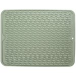 Orion Silikonový odkapávač ke dřezu, matně zelený – Zboží Dáma