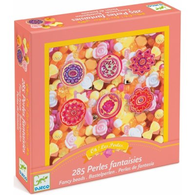 Navlékání korálků Djeco - Květiny – Hledejceny.cz