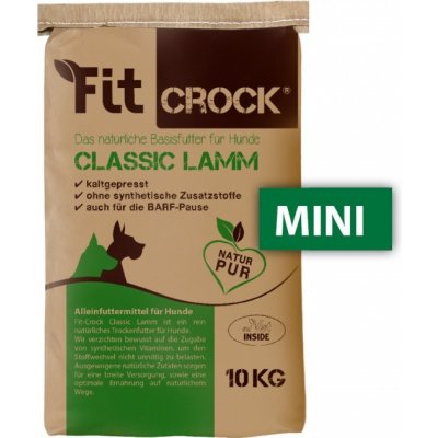 cdVet Fit-Crock Classic Jehněčí - granule lisované za studena Balení: 10 kg - MINI