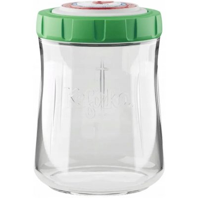 Kefirko Skladovací nádoba zelená 900 ml – Zboží Mobilmania