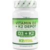 Vitamín a minerál Vit4ever Vitamin D3 5 000 IU + vitamin K2-MK-7 VITAL 180 tablet