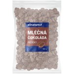 Allnature Mléčná čokoláda pecičky 500 g – Zboží Dáma
