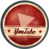 Button placka Youtube