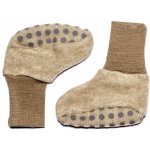 Cosilana capáčky z merino vlny krémové – Zboží Dáma