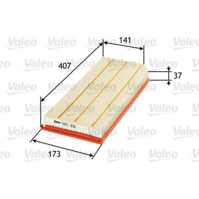 Vzduchový filtr VALEO 585356 – Hledejceny.cz