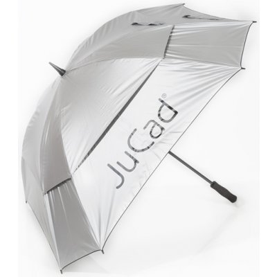 JuCad umbrella Windproof UV stříbrná – Zboží Mobilmania