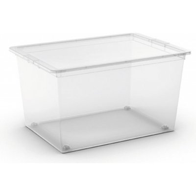 KIS C Box XL - transparent 50l s kolečky – Zboží Dáma