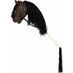 Hobby koník na tyči s ocasem By Astrup Hobby Horse Brown – Sleviste.cz