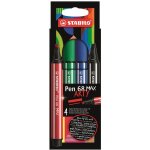 Stabilo Pen 68 Max 4ks Arty – Zboží Živě