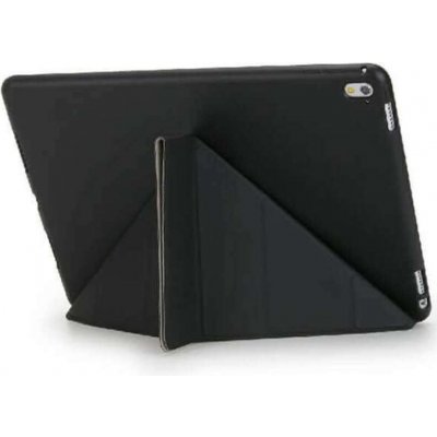 SES 2v1 Smart flip cover + zadní silikonový ochranný obal pro Apple iPad Air 5 10.9" 2022 M1 černý 10511