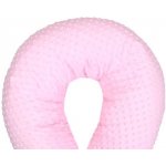 WOMAR Univerzální kojící polštář z Minky růžový – Zboží Mobilmania