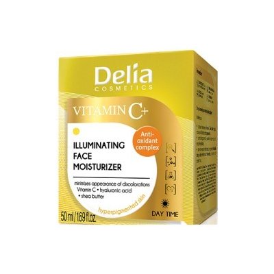 Delia Cosmetics Vitamin C illuminating hydratační krém 50 ml