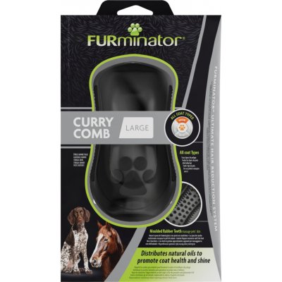 FURminator hřeben Curry Comb Large pro psy a koně – Zboží Mobilmania