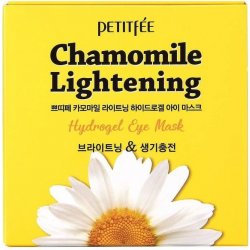 Petitfee&Koelf Hydrogelové rozjasňující náplasti pro oči s heřmánkovým extraktem Chamomile Lightening 60 ks