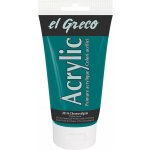 El Greco akrylová barva viridian zelená 150 ml – Hledejceny.cz