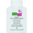 Sebamed Wash jemná mycí emulze na tělo a obličej s olivovým olejem For Dry and Sensitive Skin 200 ml