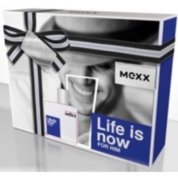 Mexx Life Is Now Him EDT 30 ml + sprchový gel 50 ml dárková sada