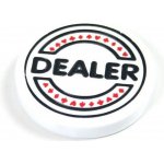 Dealer Žeton Button bílý – Zboží Dáma