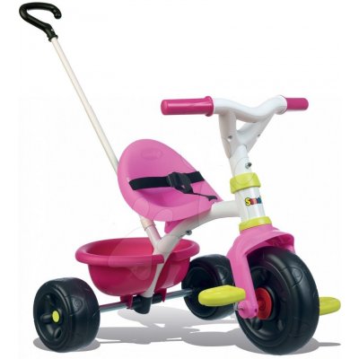 SMOBY 740322 Be Fun Pink s vodicí tyčí růžová – Zboží Mobilmania