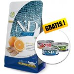 N&D OCEAN CAT GF Adult Herring & Orange 5 kg – Sleviste.cz