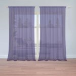 Záclony Fialová: 2 ks - 150x250 cm - Sablio – Hledejceny.cz