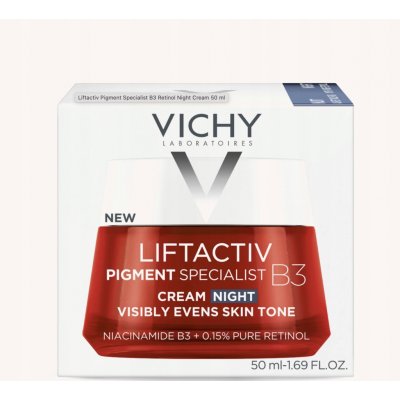 Vichy Liftactiv B3 noční krém s čistým retinolem 50 ml – Zbozi.Blesk.cz