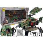 iMex Toys vojenský set s XXL vrtulníkem se světly a zvuky – Sleviste.cz